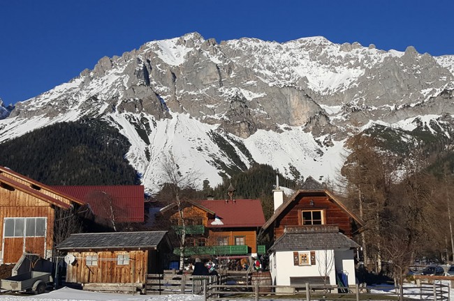 Unser Reiterhof in Ramsau im Winter